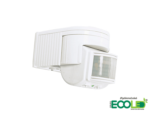 Sensor de movimiento 180° con interruptor