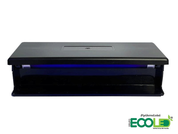 detector de billetes falsos colombia vista frontal superior fondo transparente