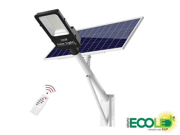 Luminaria solar panel aparte alta especificación kom.100w-200w-300w