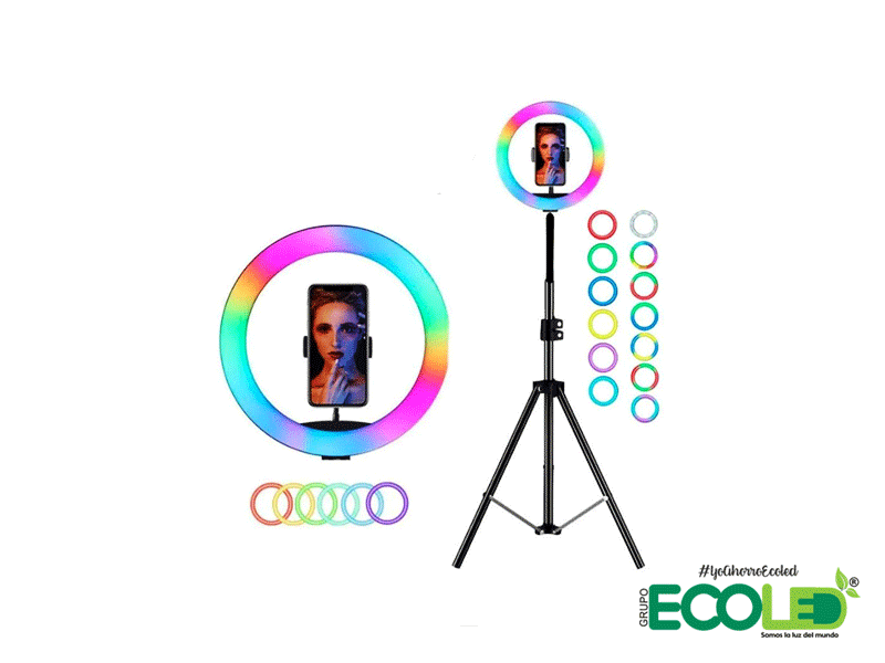 Aro de discount luces de colores