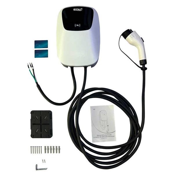 Cargador WallBox ECOLED 7 kW Tipo 1 – Estación de Carga para Vehículos Eléctricos
