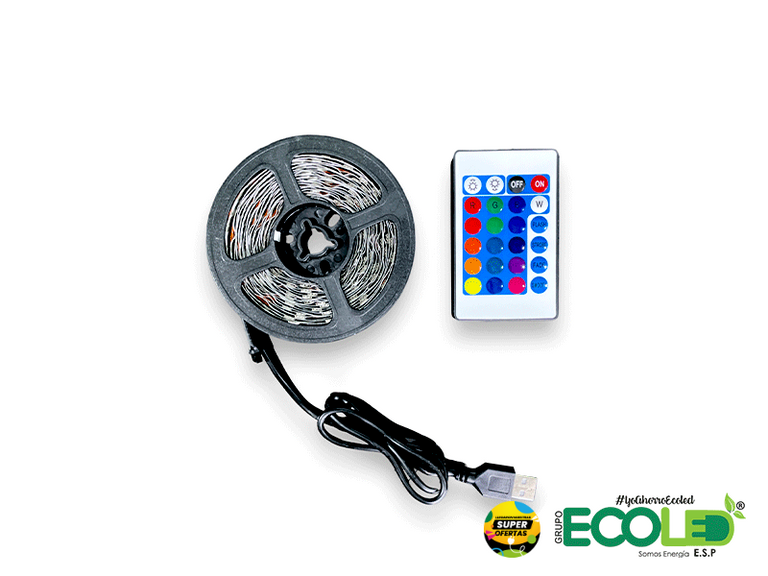 Cinta Led RGB Tipo USB