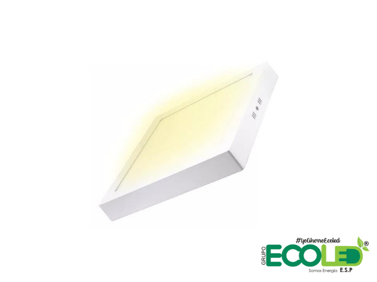 Panel Led sobreponer cuadrado