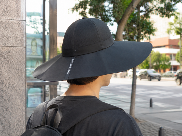 Sombrero Solar EcoFlow con Panel Solar Integrado USB-A y USB-C – Carga tus Dispositivos Mientras Disfrutas del Aire Libre