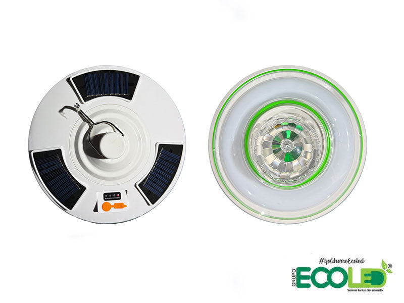 Lampara Discotequera Solar Bucks