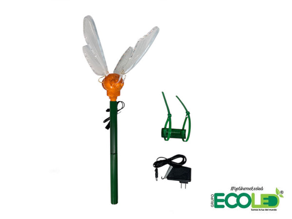 Mariposa Navideña LED Musical