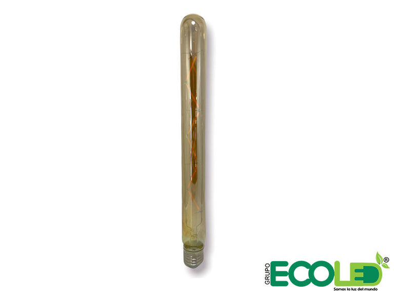Bombillo led Tubular Ambar 30cm