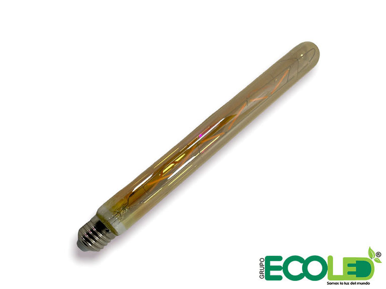Bombillo led Tubular Ambar 30cm