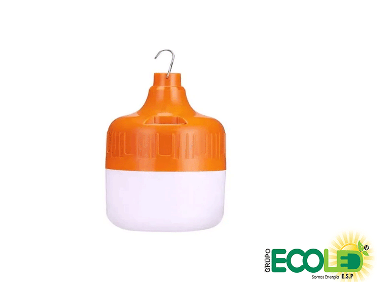 Bombillo Solar Naranja