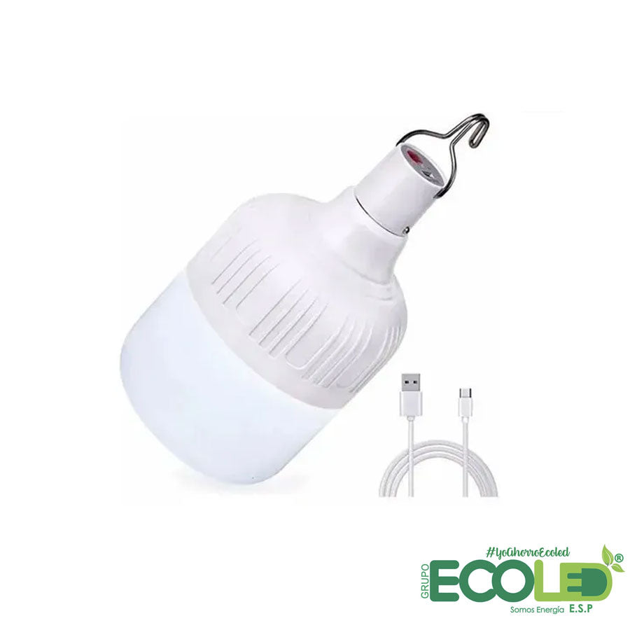 Bombillo Recargable Ben – Ecoled Colombia
