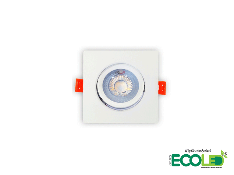 Bala led integrada 7W - 9W cuadrada