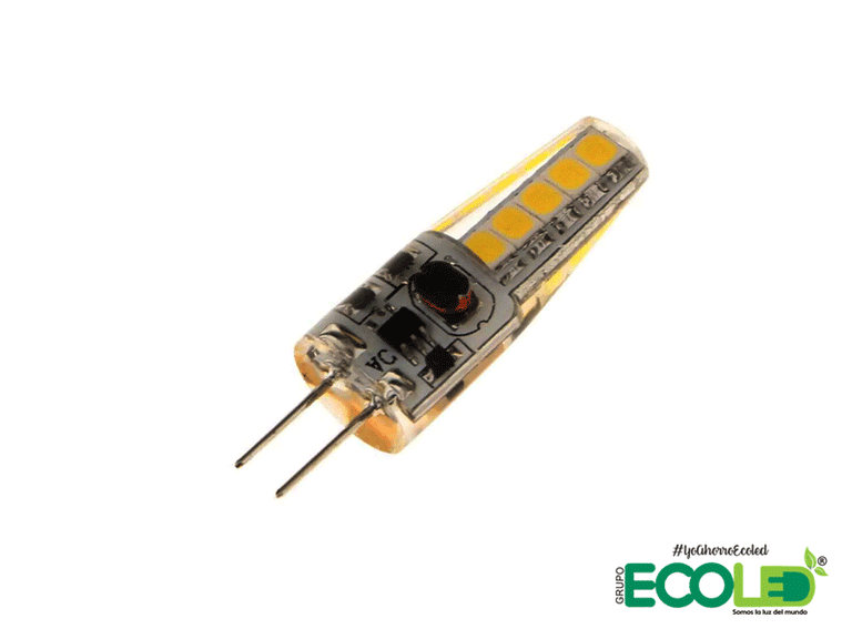 Bombillo Bulbo Gu4 Fondo blanco