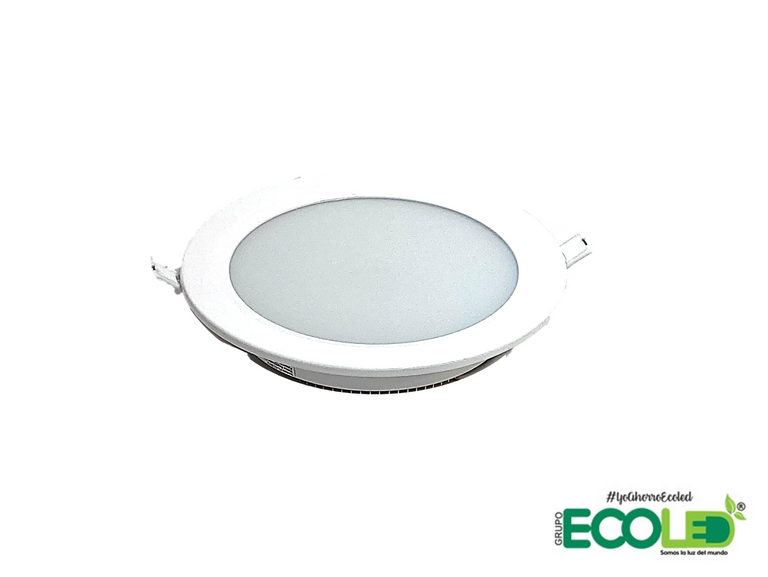 Bala led Downlight redonda 12W - 18W Luz cálida