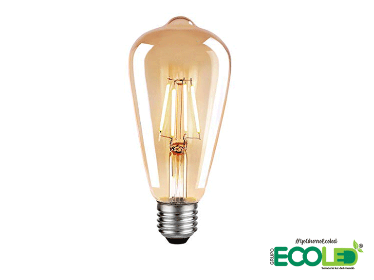 Bombillo Vintage Pera LED