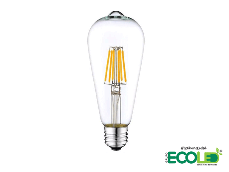 Bombillo Vintage Pera LED