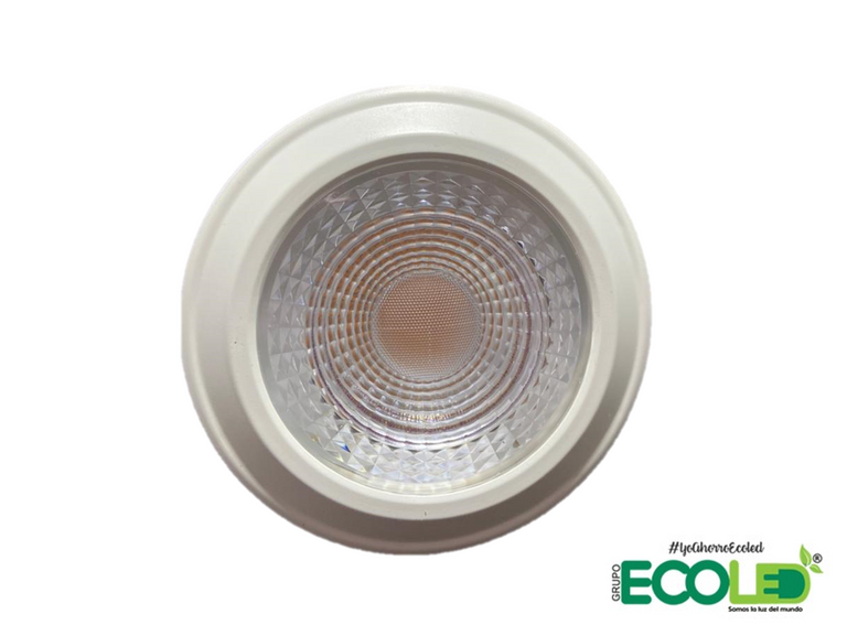 bombillo super led vista frontal fondo transparente