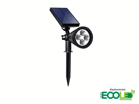 Estaca Solar SUNRISE- Sendero LED exterior - 4W  - 3000K -RGB