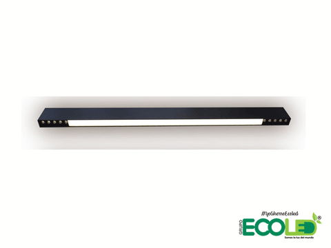 Lineal LED Estilo Moderno De Chasis Negro 4.000K