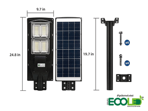 Lampara Solar Todo En Uno de 80W -120W - 200W