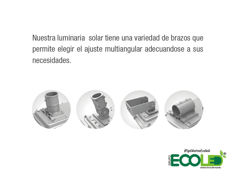 Luminaria de Alumbrado Público Solar Ultra De Alta Especificación