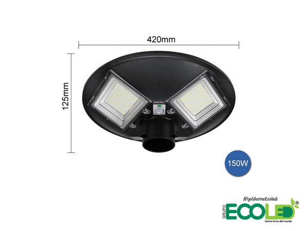 OVNI  Led Solar Jardín 90W -150W