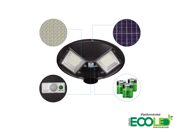 OVNI  Led Solar Jardín 90W -150W