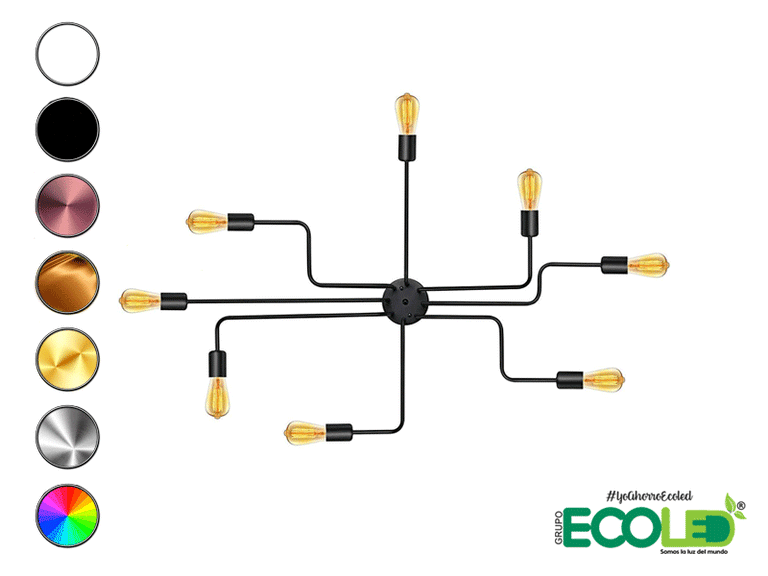 Lámpara de Techo Vintage  BAYCHEER