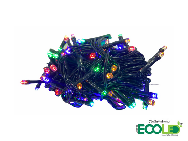 Luces led lineal 100 bombillos navidad