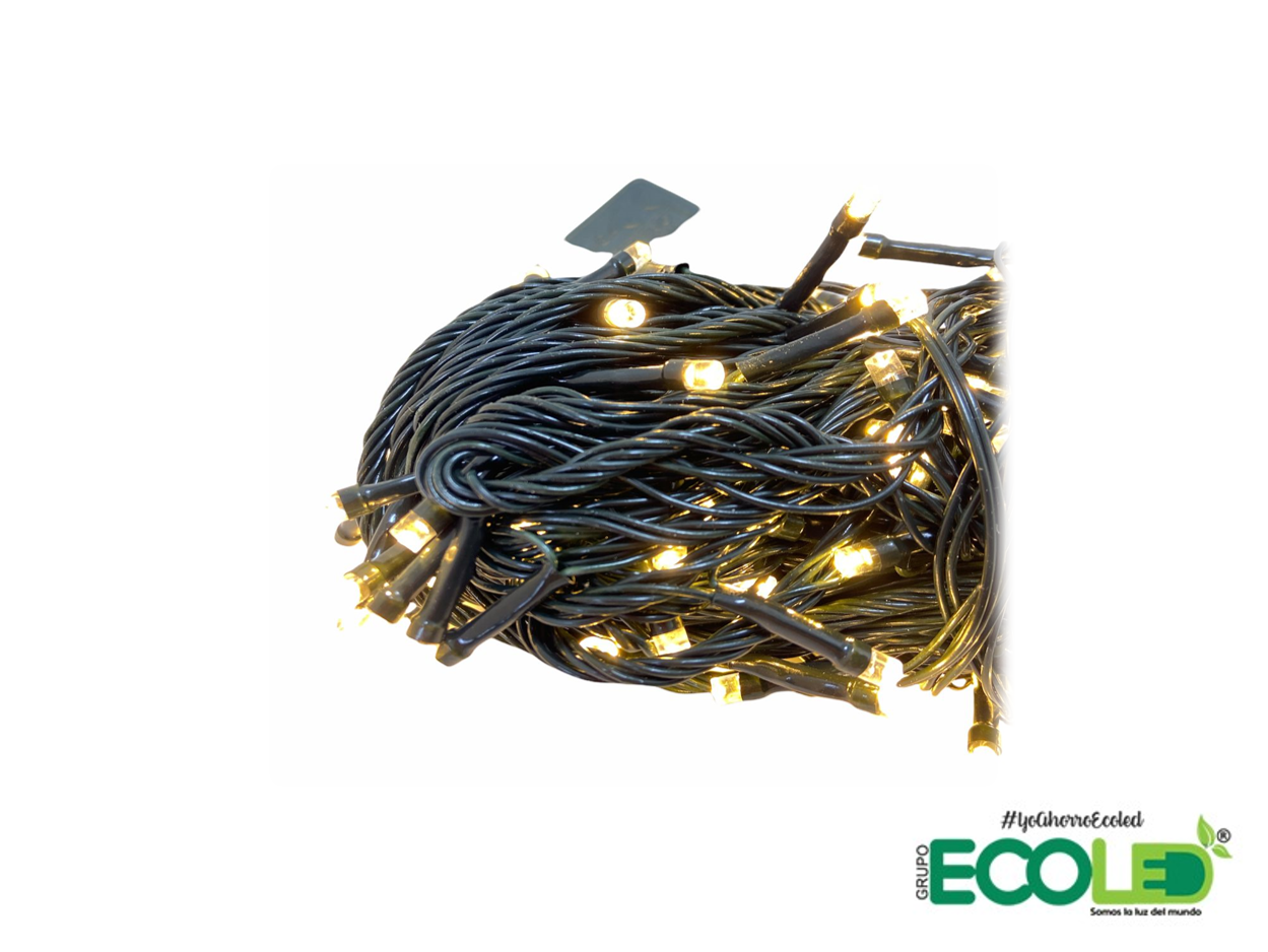 Luces led lineal 200 bombillos navidad