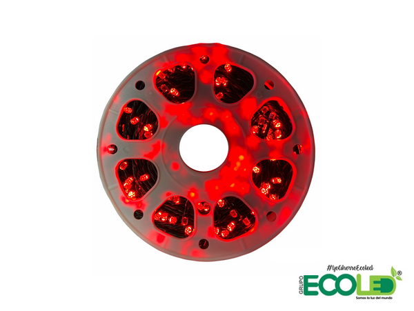 Luces led lineal roja