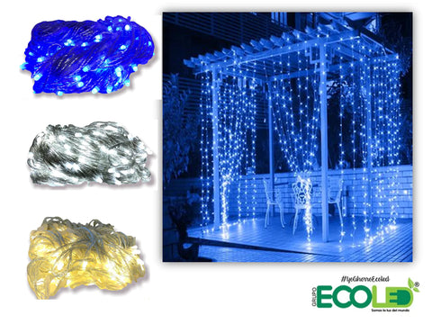 Luces led Cascada Chorro 3x2