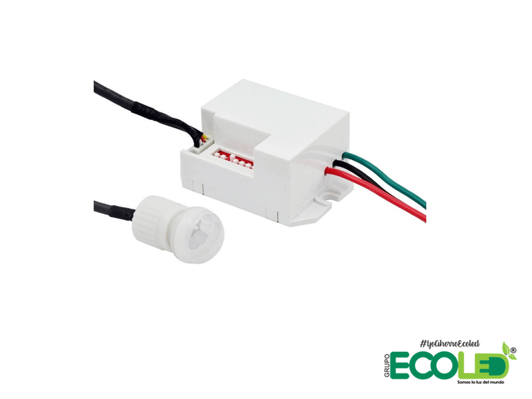Mini Sensor De Movimiento Por Infrarrojos PIR M Empotrada 360 Grados