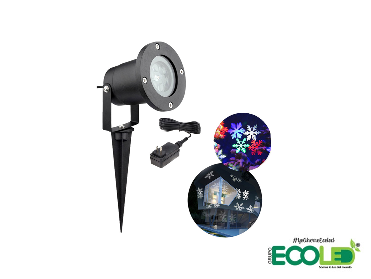 Proyector de Luces Navideñas Para Exterior