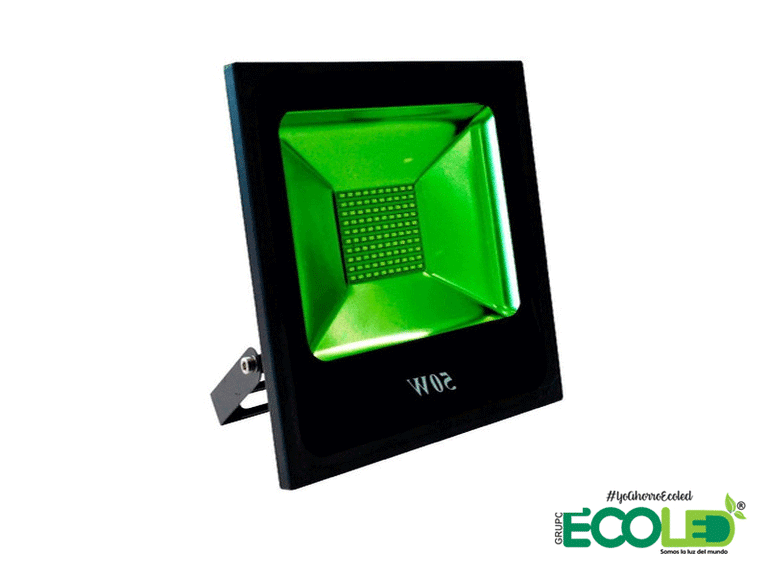 Reflector LED Luz Verde