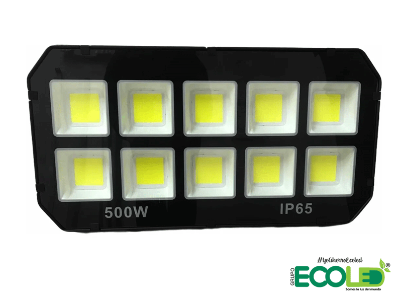 Reflector Led 500W Cob Alto Flujo Luminoso