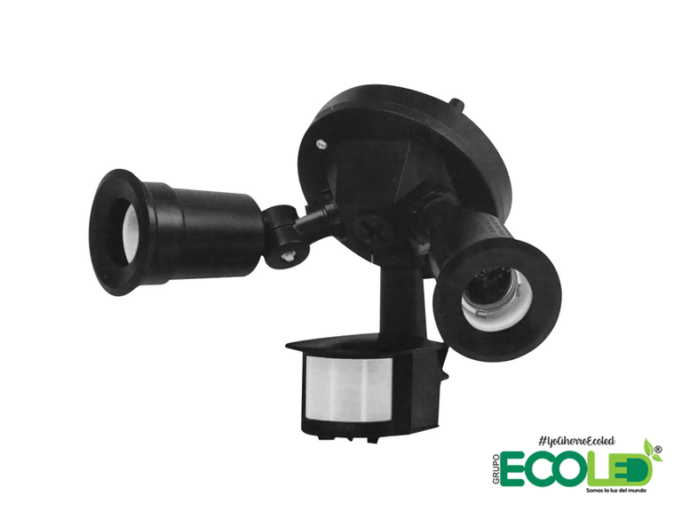 sensor de movimiento vista 3/4 fondo transparente 