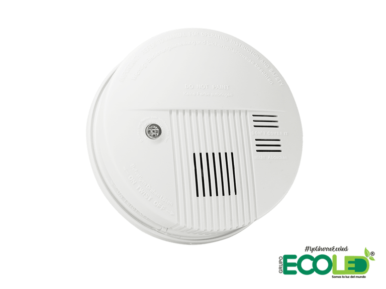 Sensor Smoke Con Alarma Contra Incendios