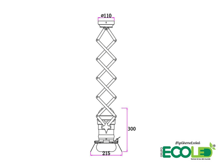Spot cinematográfico acordeón par 30 12w