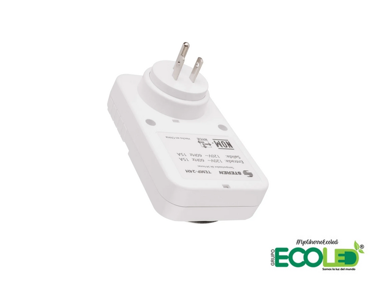 Temporizador enchufable 24 horas