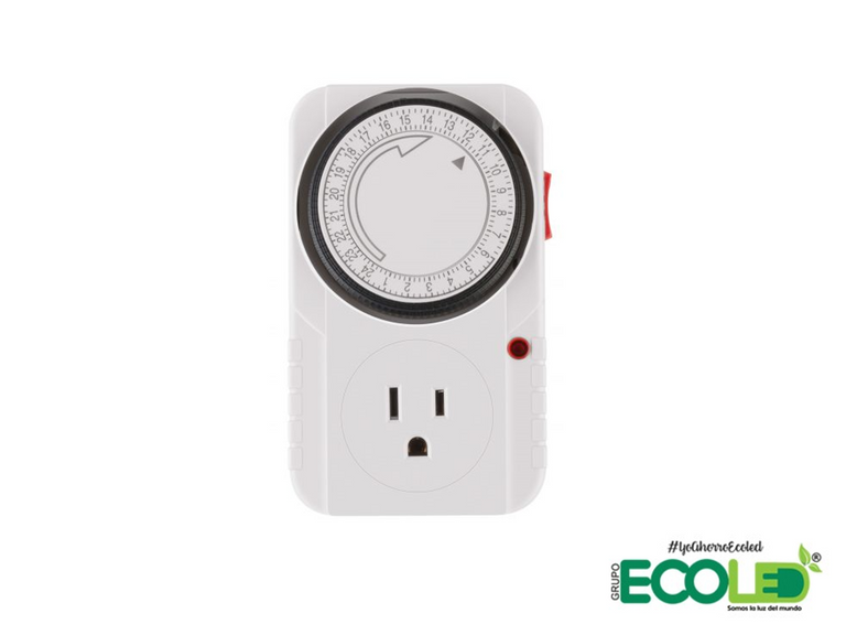 Temporizador enchufable 24 horas