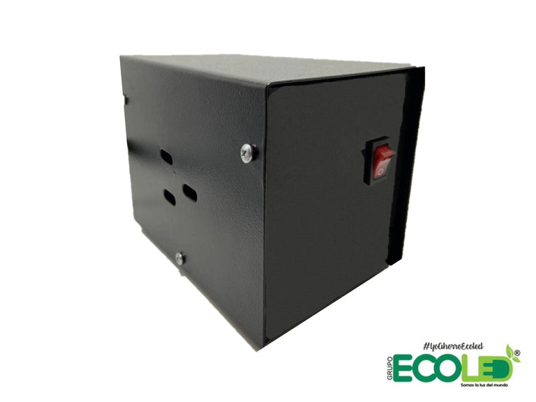 Regulador electrónico vista 3/4 fondo transparente