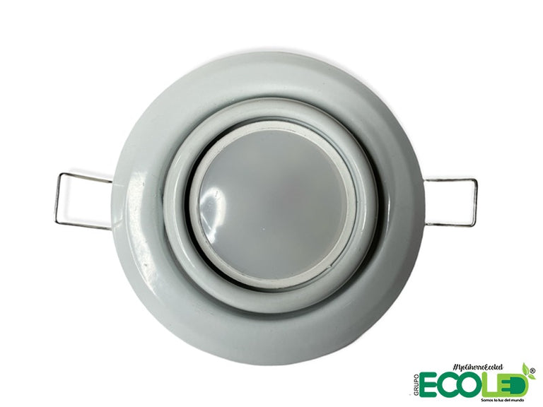 Bala led redonda blanca