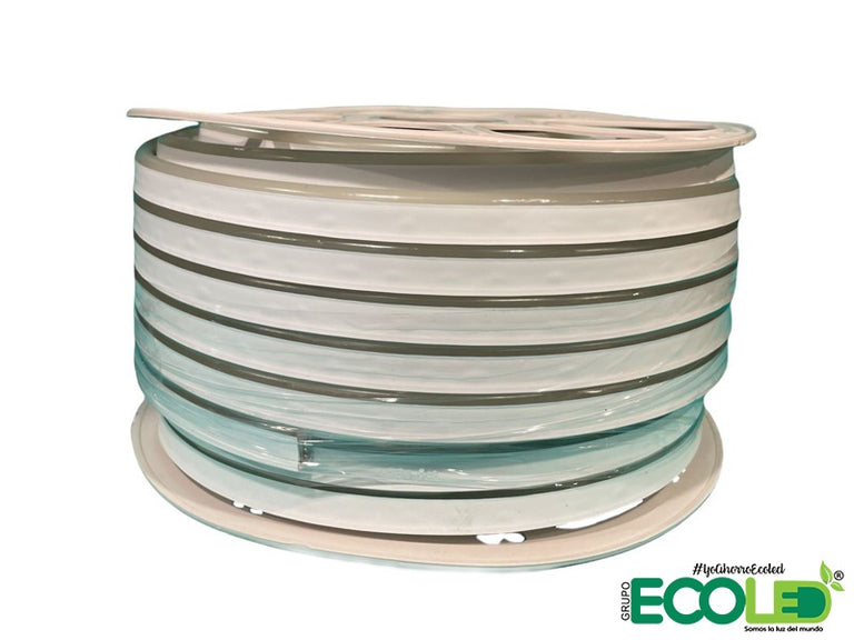 Cinta Led Neón Flex Rollo por 50 Metros RGB 12V