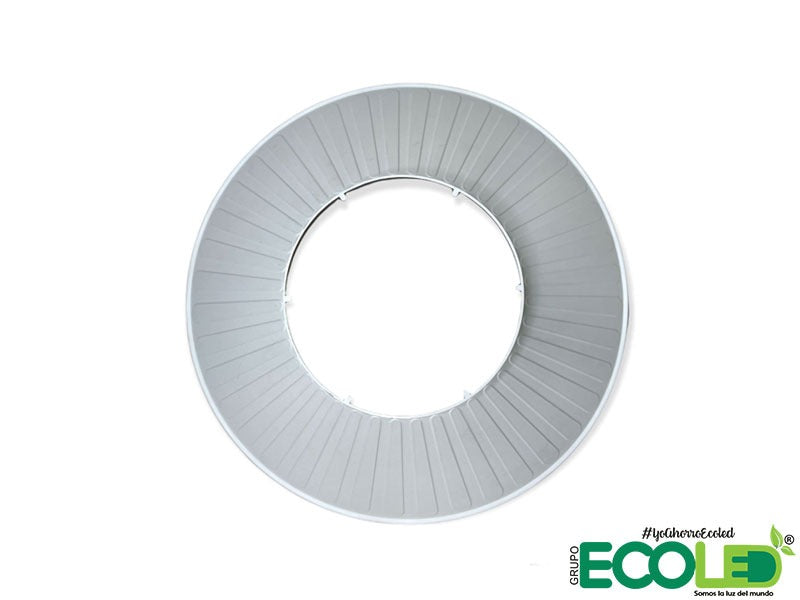 Difusor campana para lámpara led de alta potencia