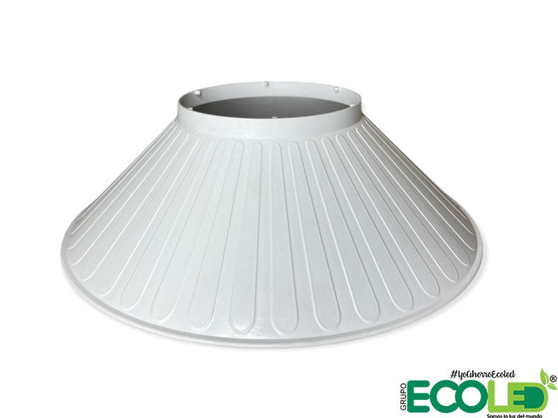 Difusor campana para lámpara led de alta potencia