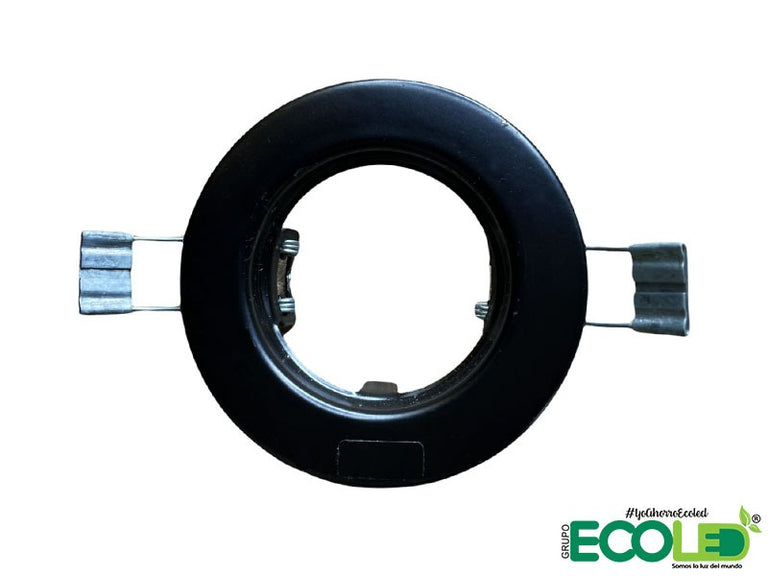 Bala led española redonda negra