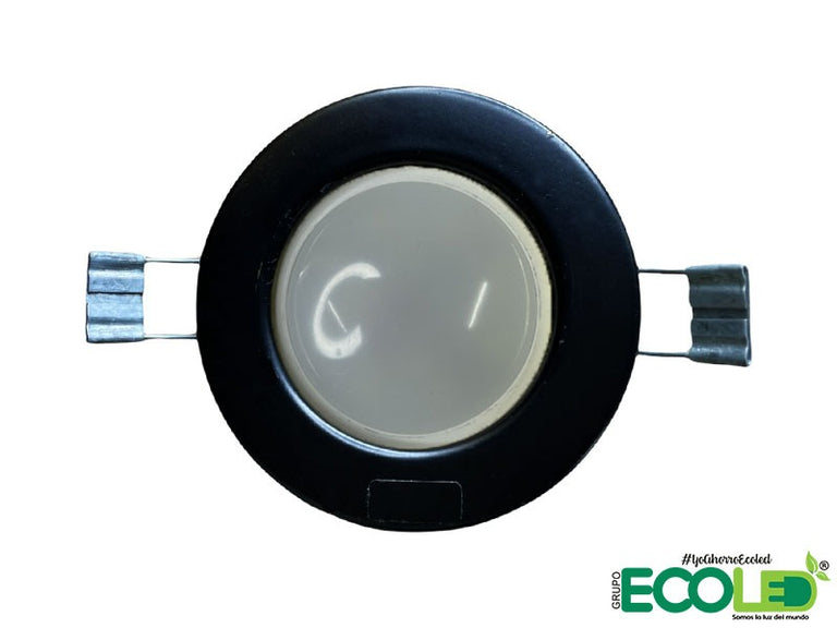 Bala led española redonda negra