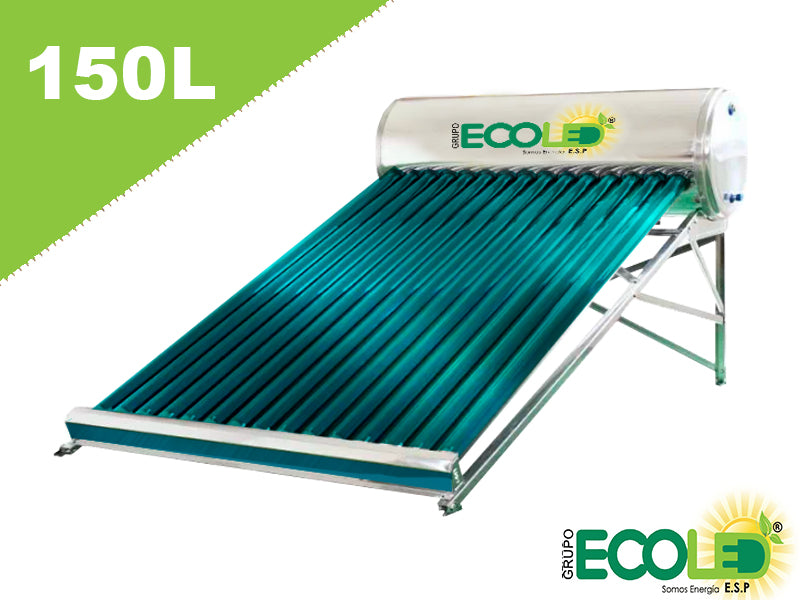 Calentador Solar Presurizado 150 Litros Heat Pipe – Alta Presión y Conservación de Calor hasta 72 Horas