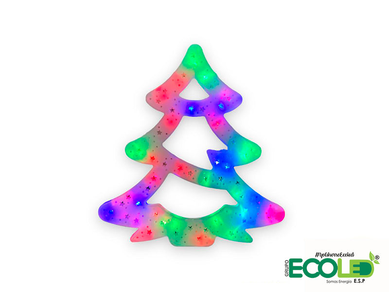 Figura Árbol de Navidad Multicolor