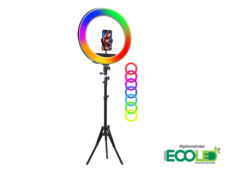 Aro de luz RGB para fotografía 26CM-33CM-45CM